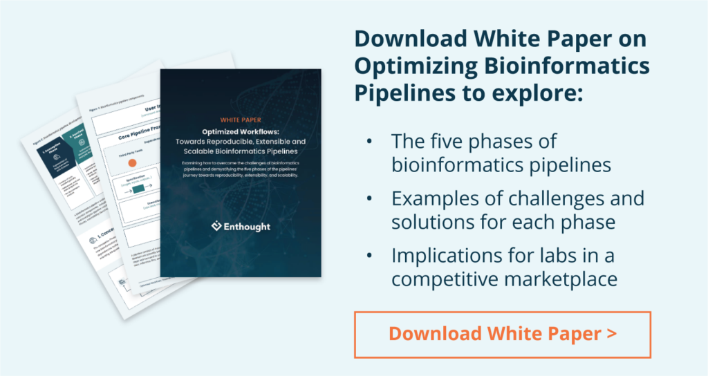 Enthought Whitepaper: Optimized Bioinformatics Pipelines
